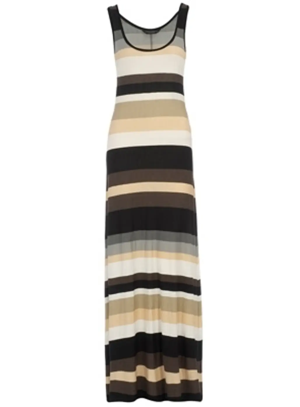 Dorothy Perkins Neutral Stripe Maxi Dress