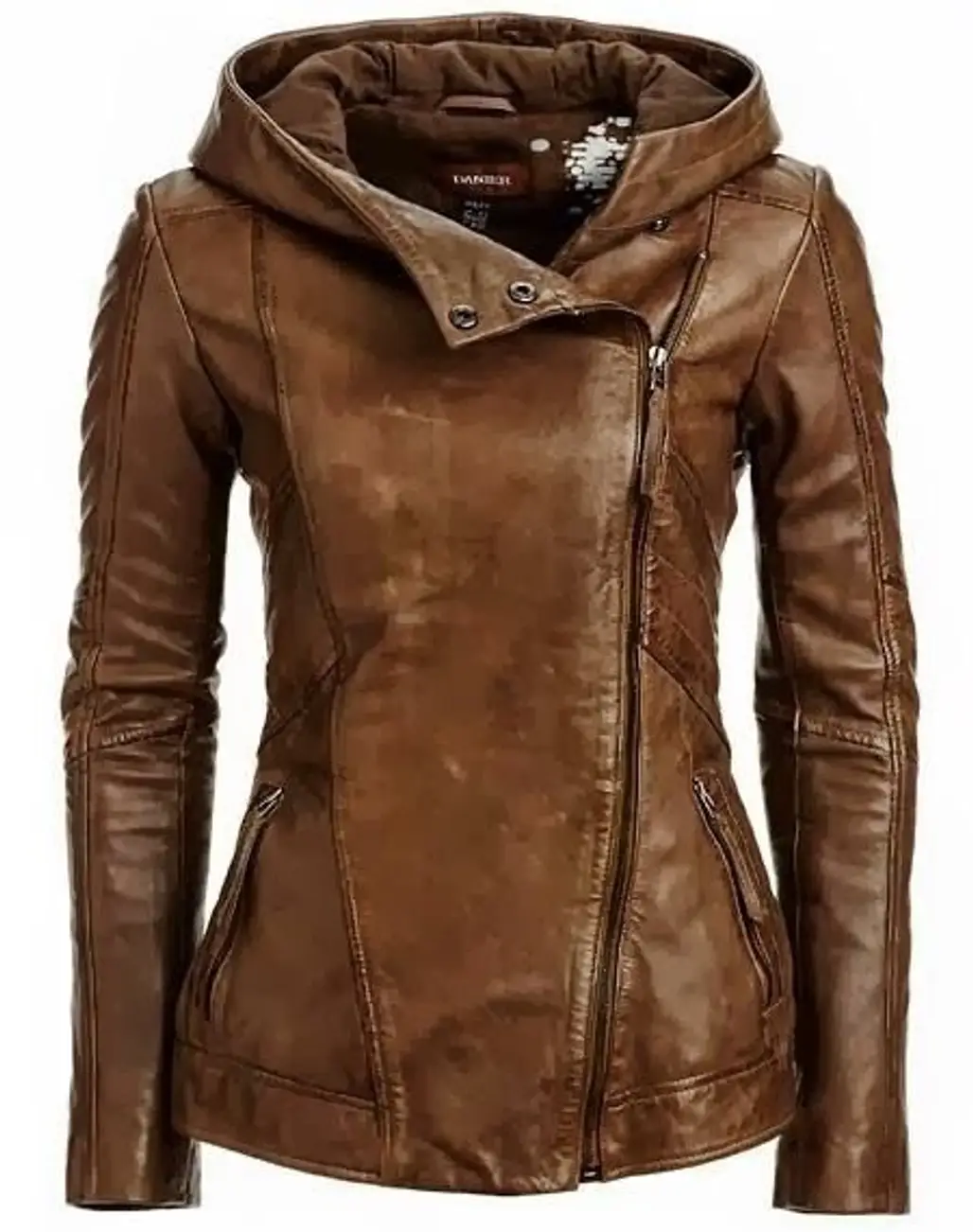 Beautiful Stylish Brown Leather Jacket
