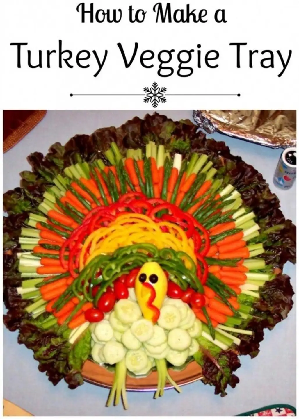 Veggie Turkey Tray
