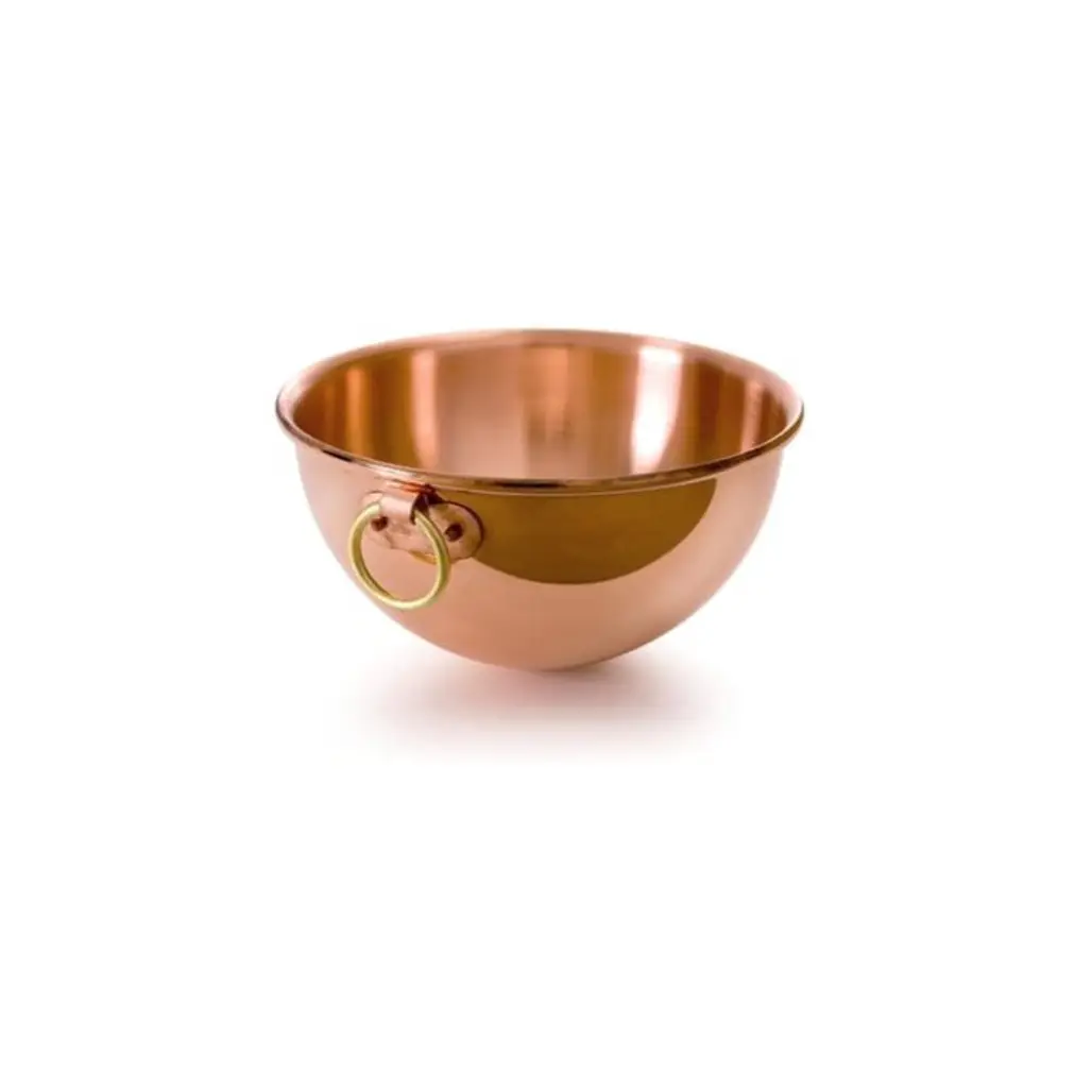 Mauviel M'Passion Copper 10 Inch 4.9 Quart Egg White Bowl