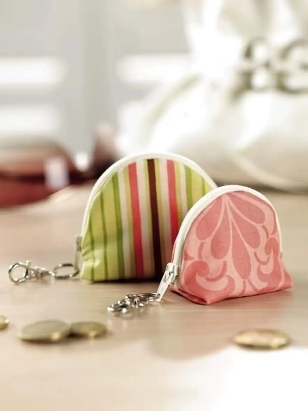 Coin Purse with Clip