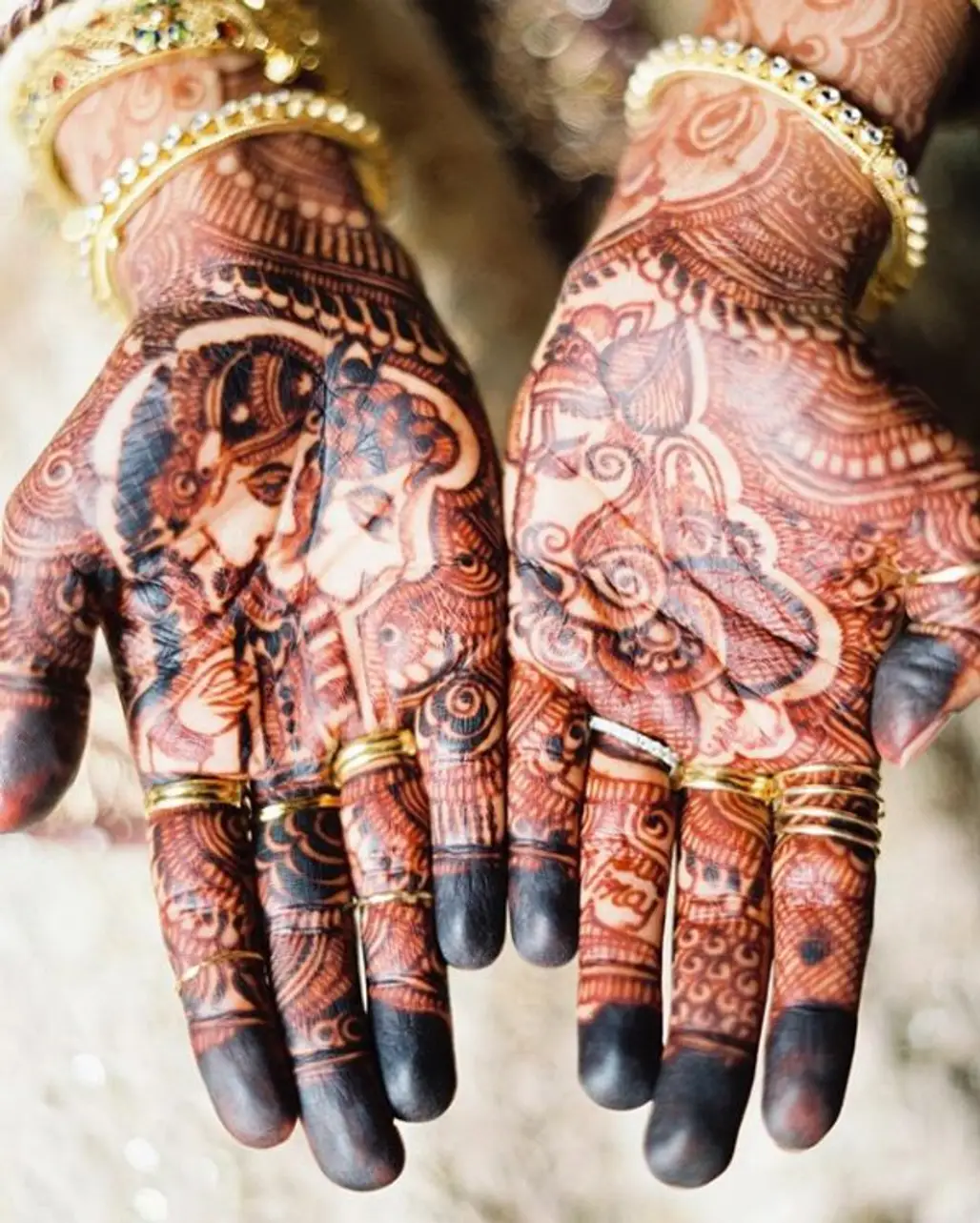 henna, mehndi, tattoo, art, pattern,