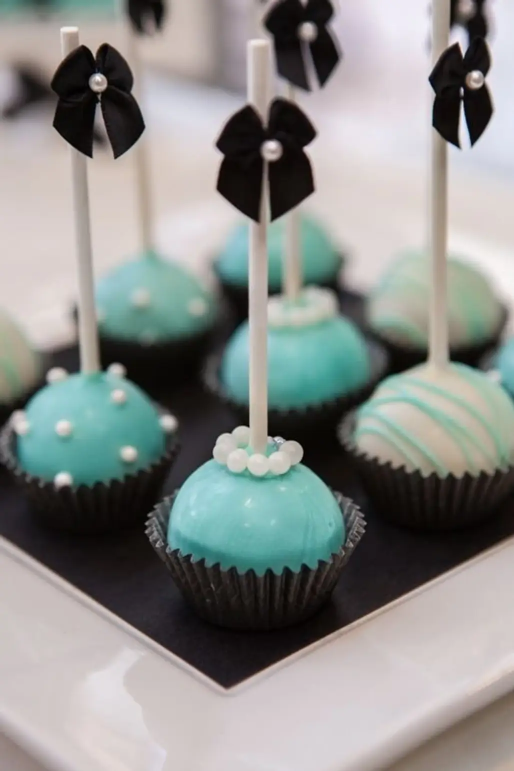 Tiffany Blue Cake Pops