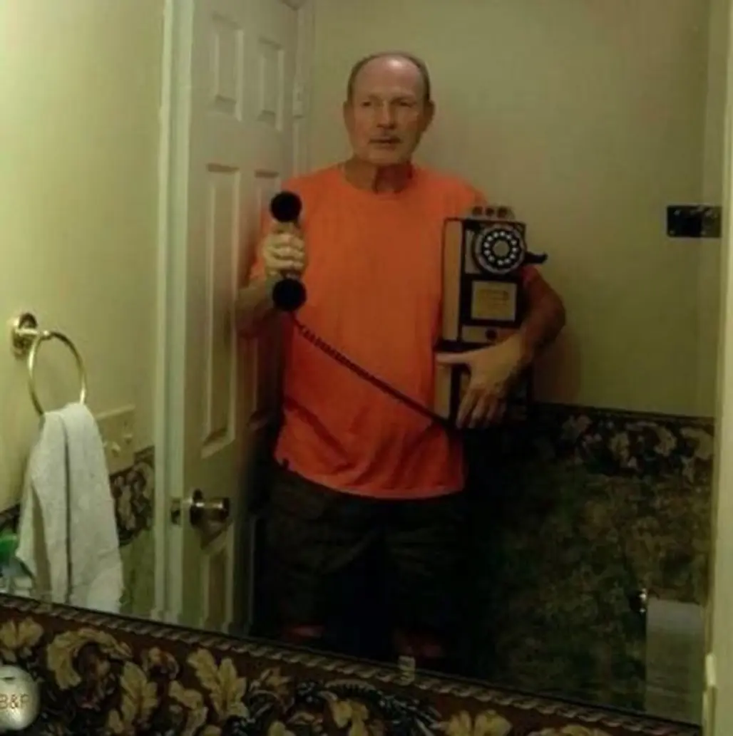 Grandpa's Selfie