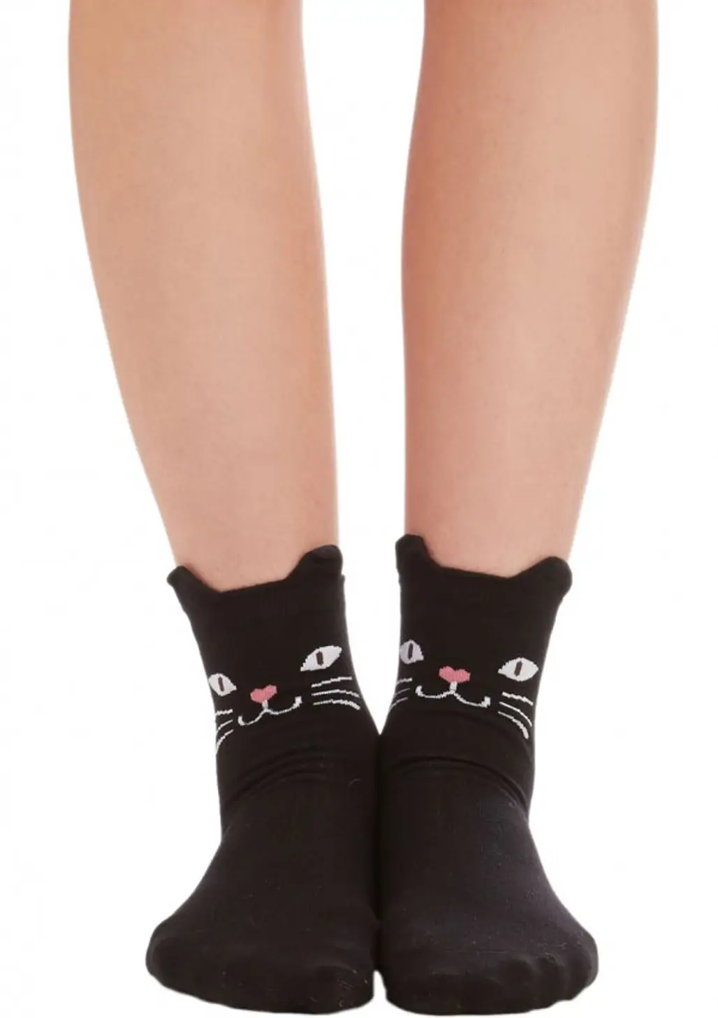 ModCloth Cats across Your Path Socks