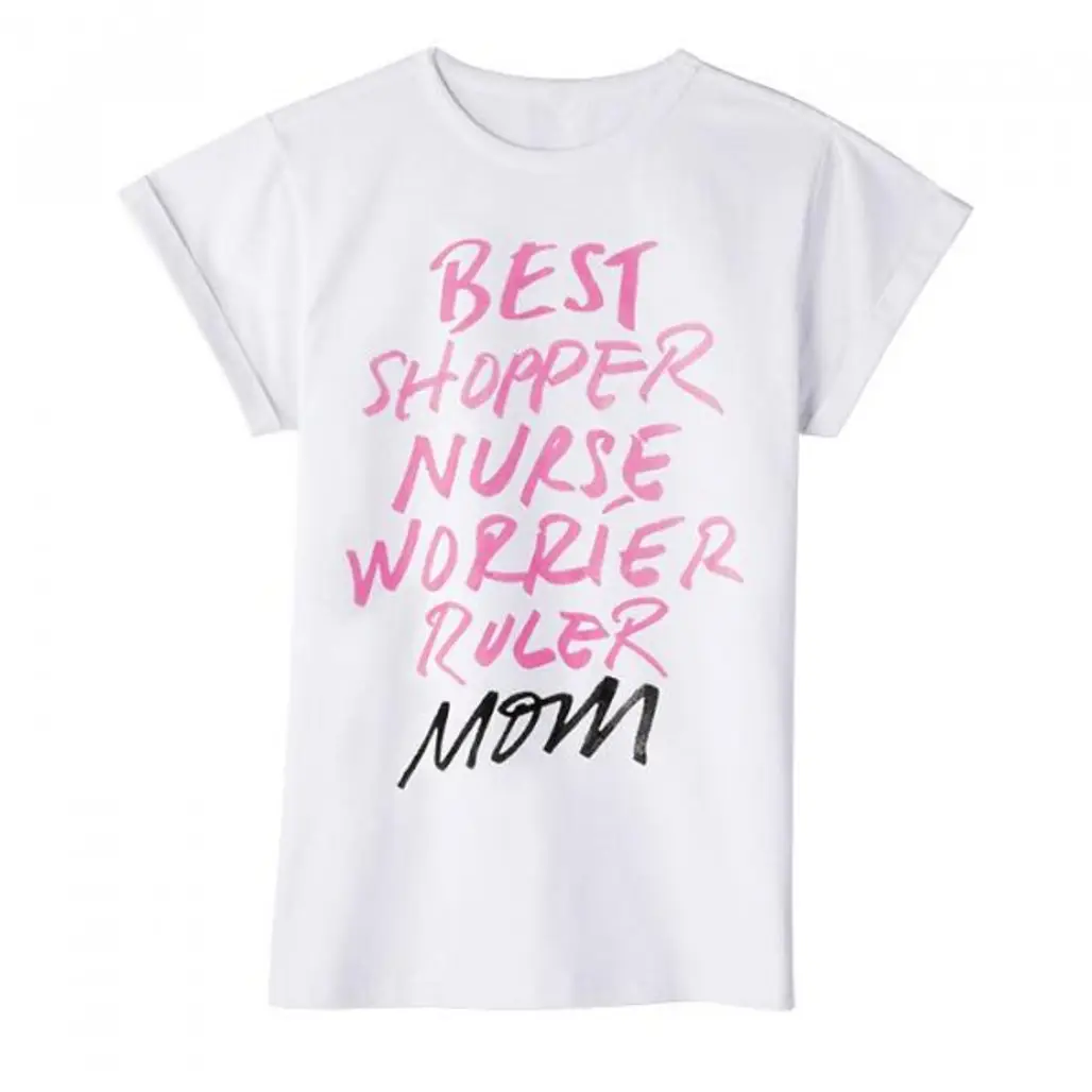 t shirt, clothing, white, pink, text,