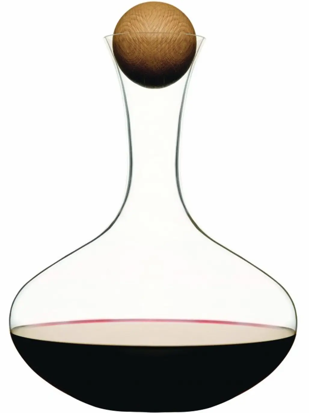 Wine Carafe with Oak Stopper