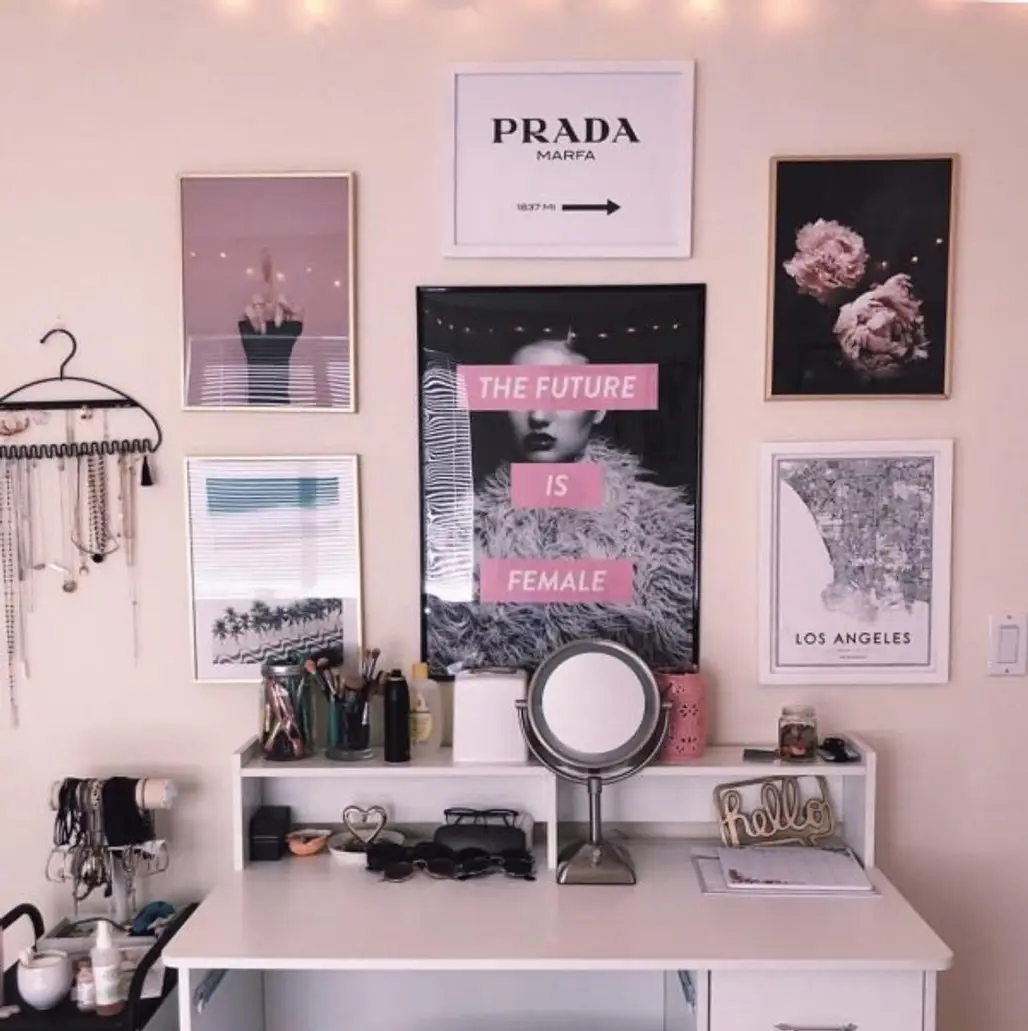Pink, Room, Interior design, Furniture, Wall,