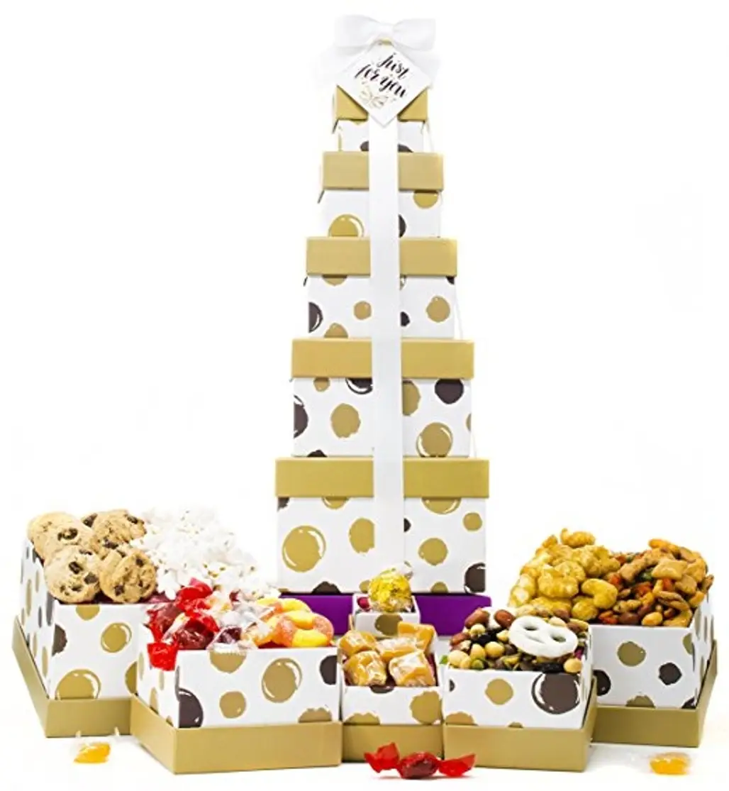 gift, product, food, gift basket, petit four,
