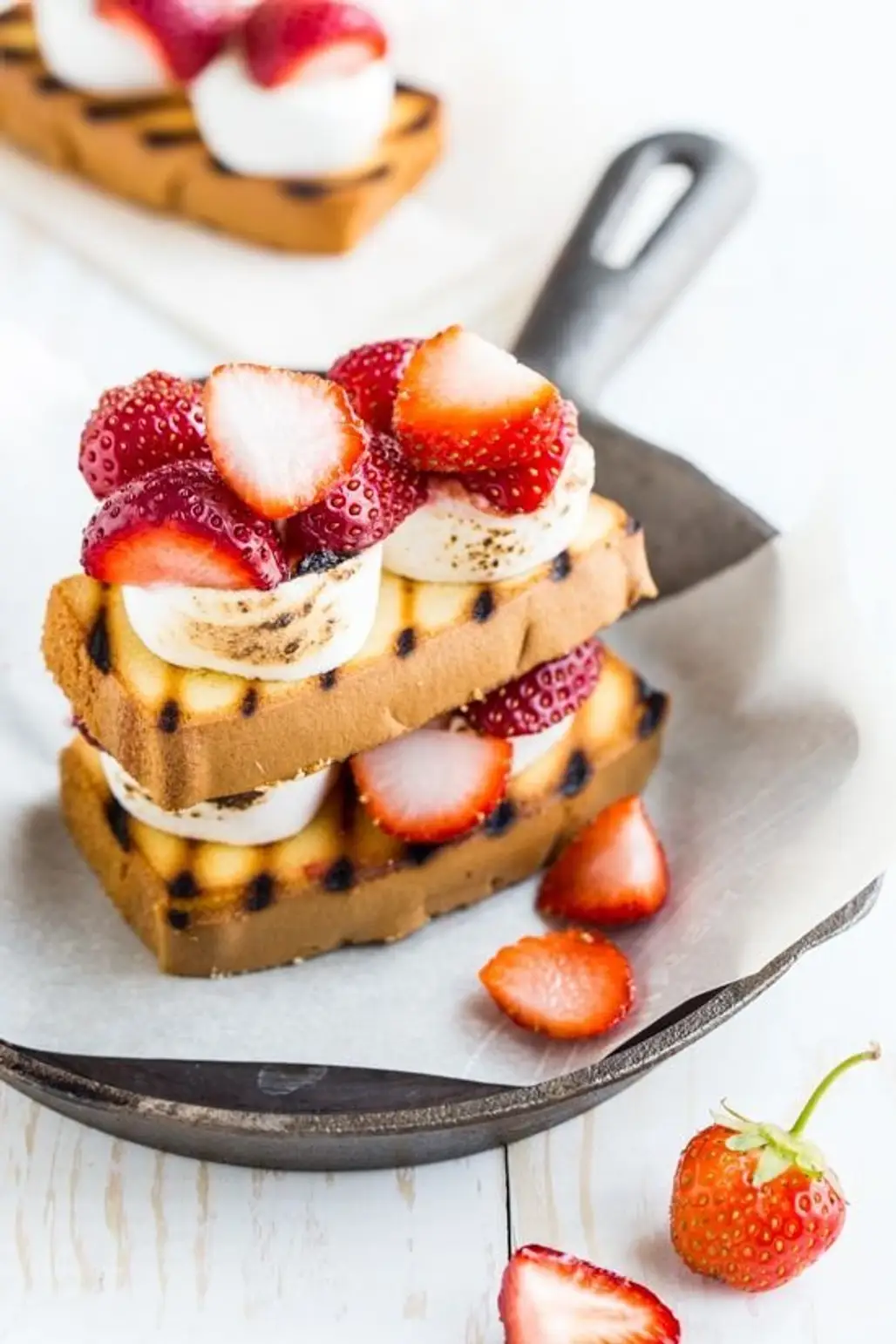 Marshmallow Strawberry Shortcake