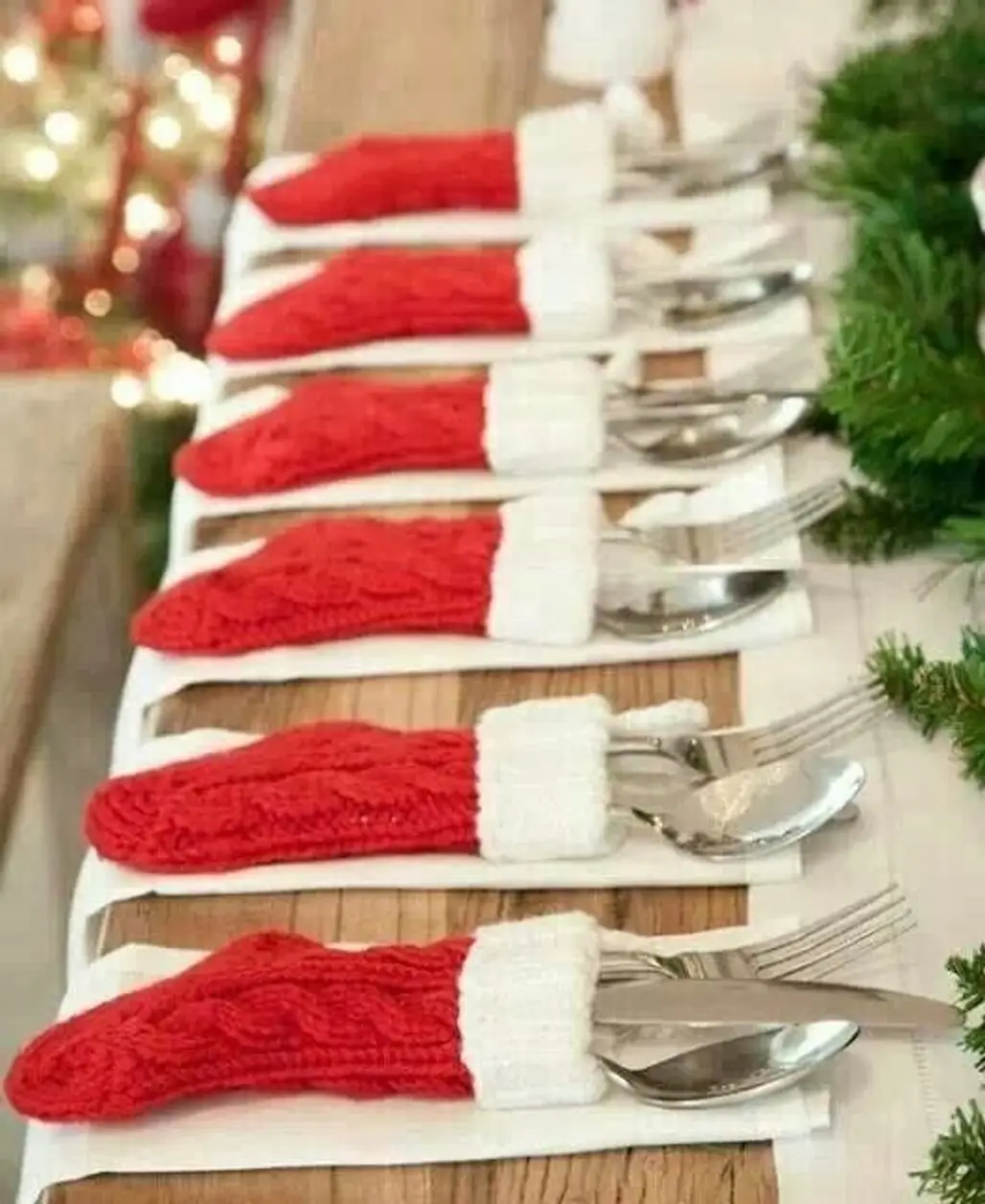 Christmas Table Setting
