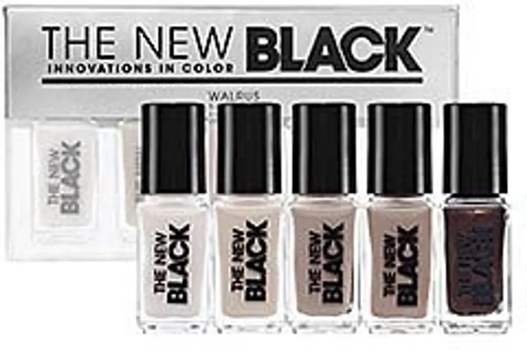 The New Black Ombre 5-Piece Nail Polish Set in Walrus