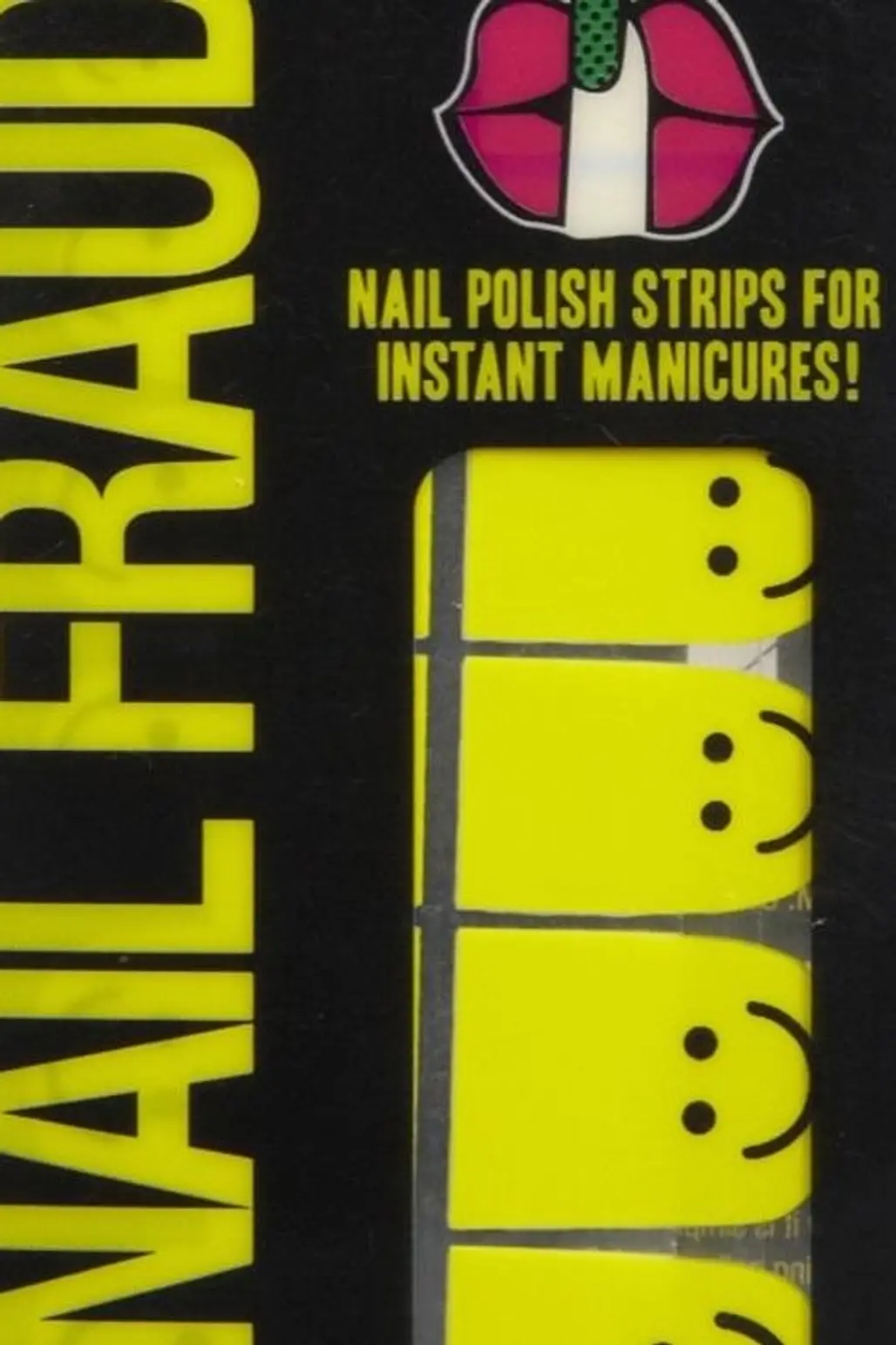 Nail Fraud Nail Polish Strips in Happy Hands