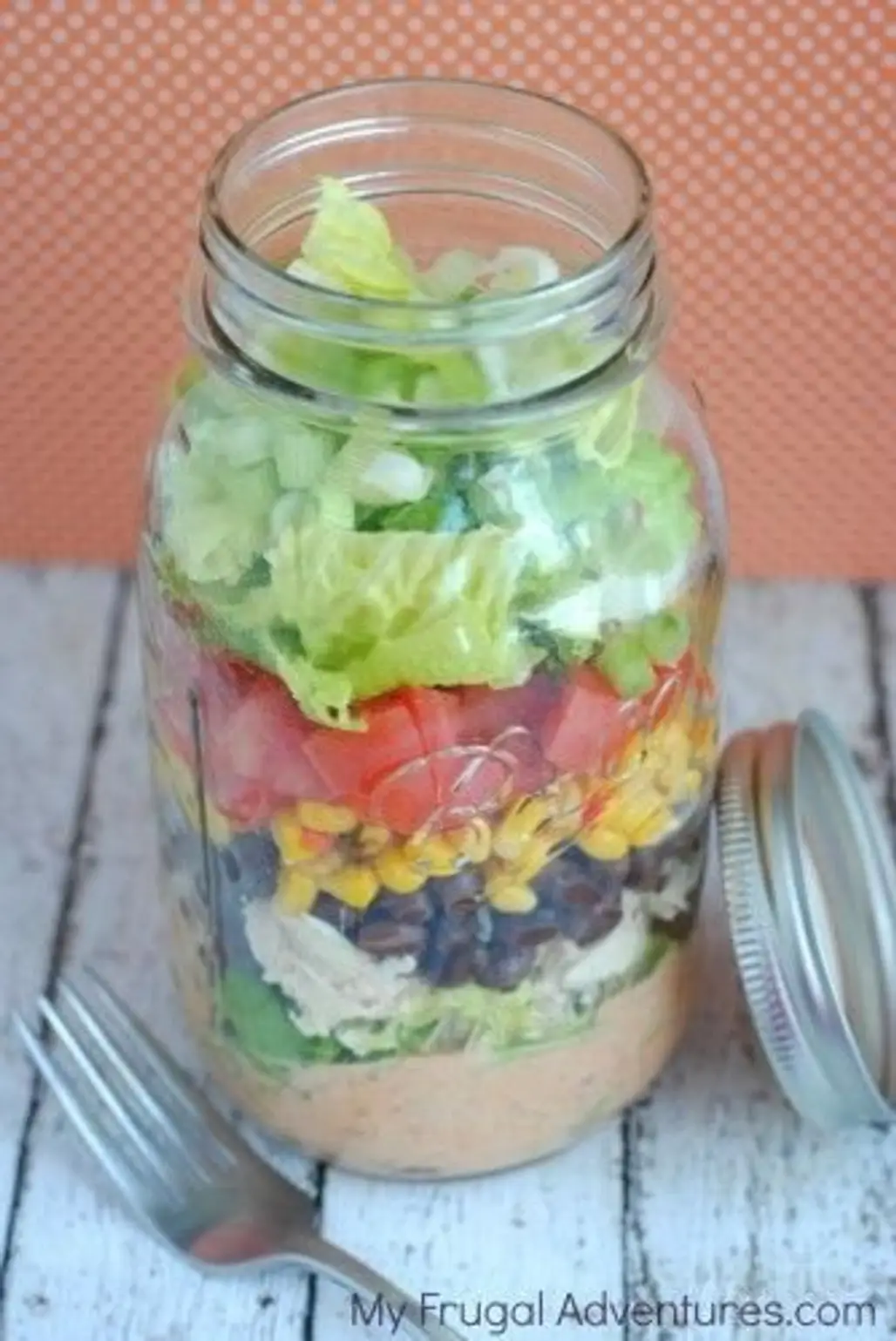 Mason Jar Southwest Salad