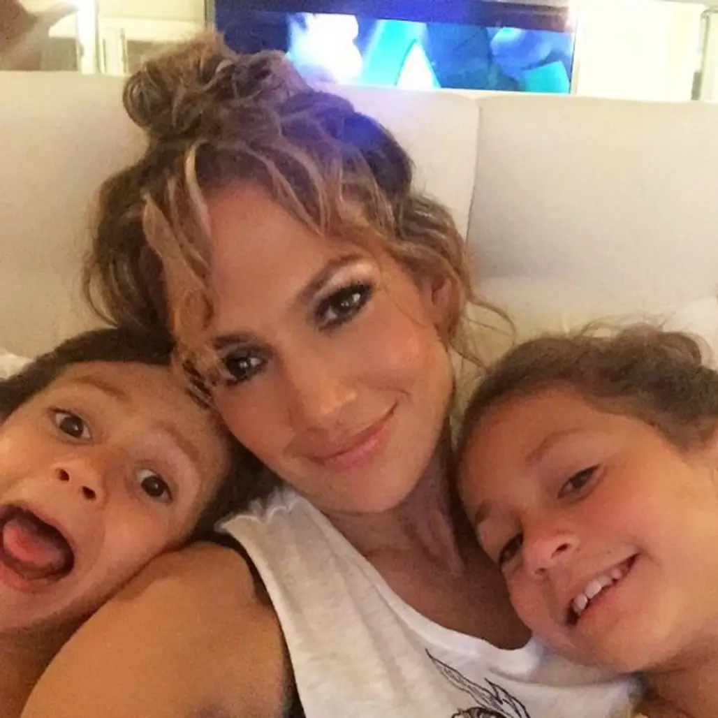 J Lo (& Her Kids)