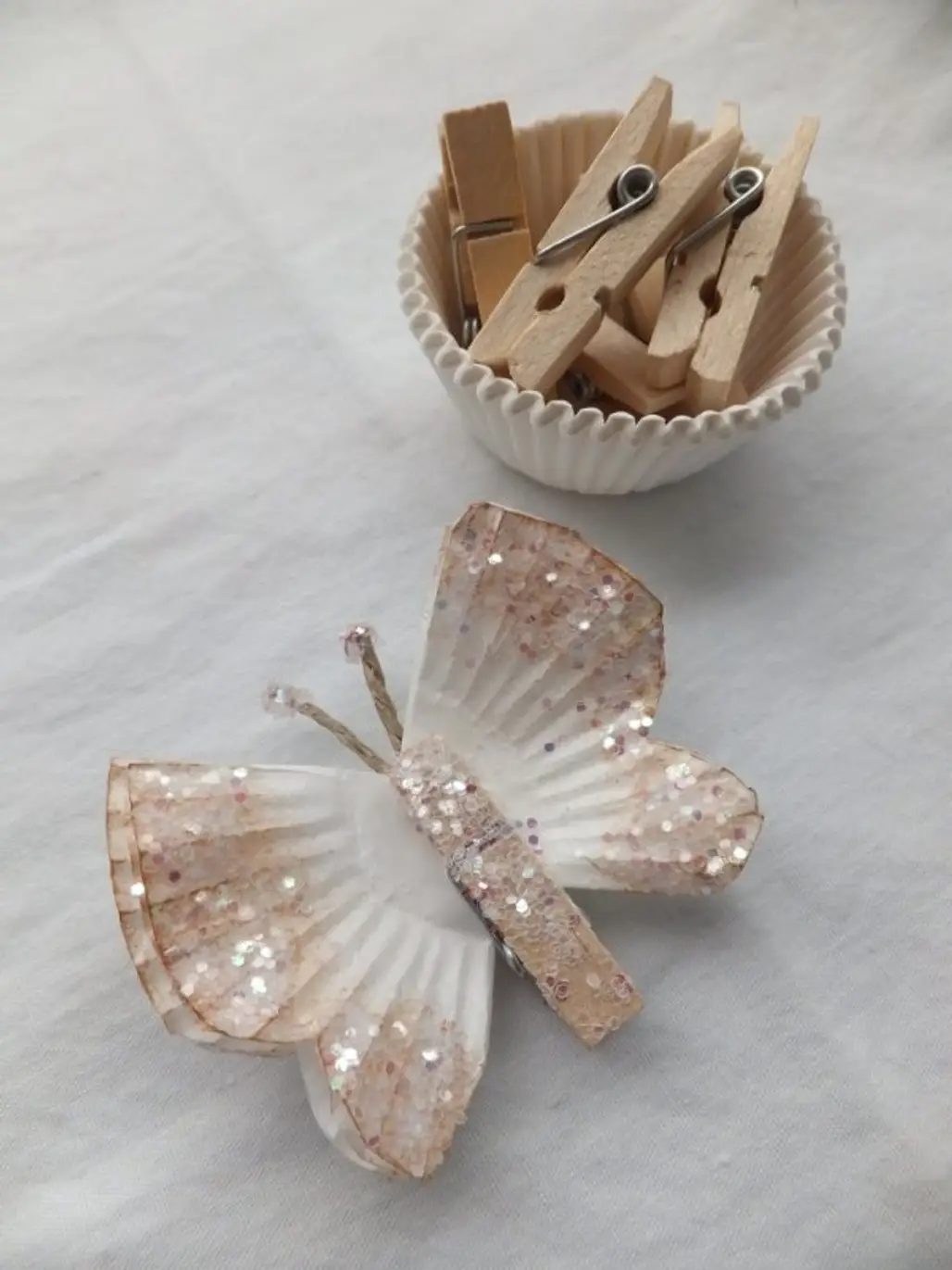Cupcake Wrapper Butterfly
