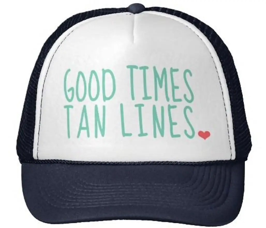 Good Times Tan Lines Summer Cap