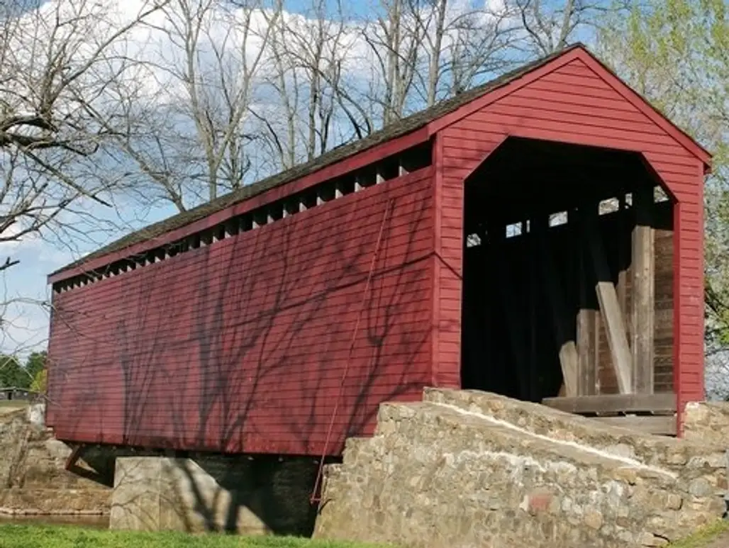 Red Loy's Station Covered Bridge, Frederick, Maryland