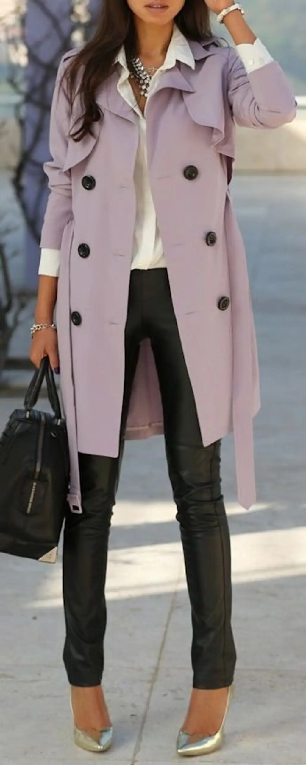 Lilac Trench