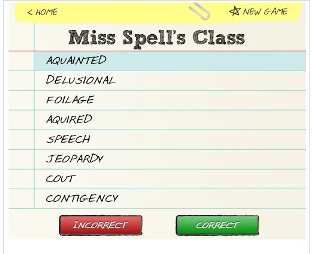 Miss Spell’s Class