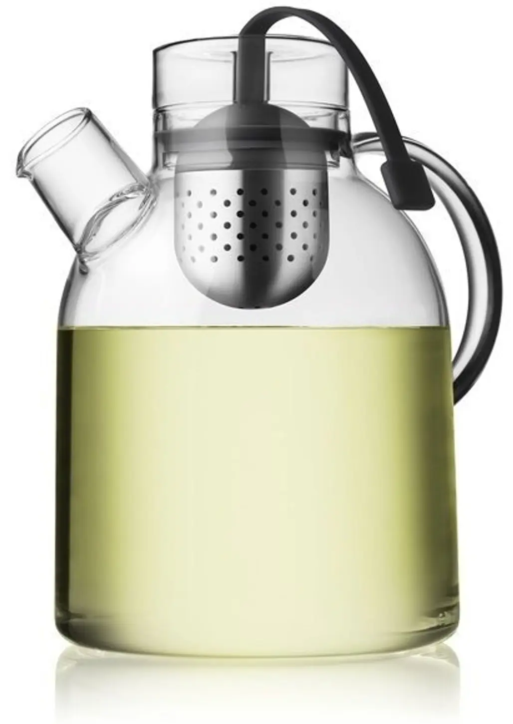 1-1/2-Liter Kettle Teapot, Glass with Tea Egg