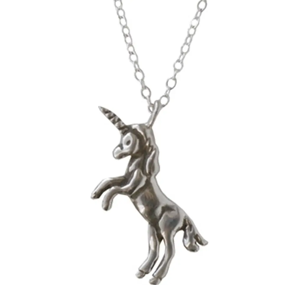 Anomaly Jewelry Silver Unicorn Necklace