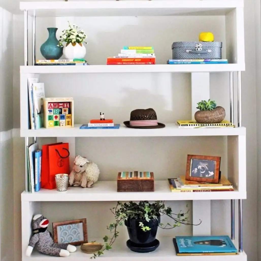 shelving, furniture, room, shelf, bookcase,