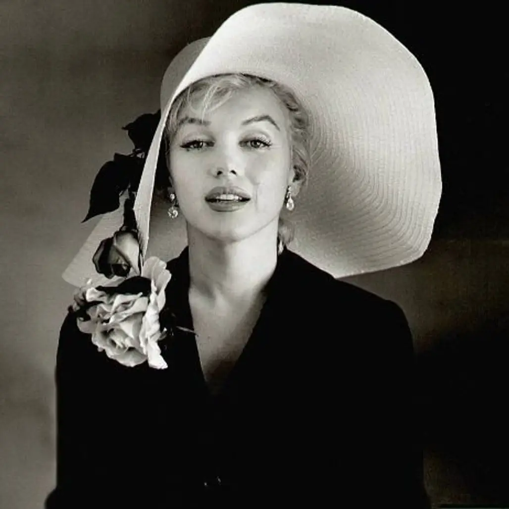 Marilyn Monroe Proving How Timeless an Accessory the Floppy Hat is