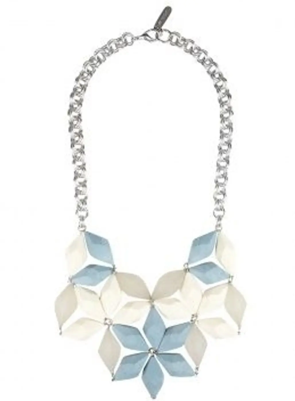 Sportmax Blue Valdai Perspex Geo Necklace - Girly-girl Must-Have Piece of Perspex Jewelry