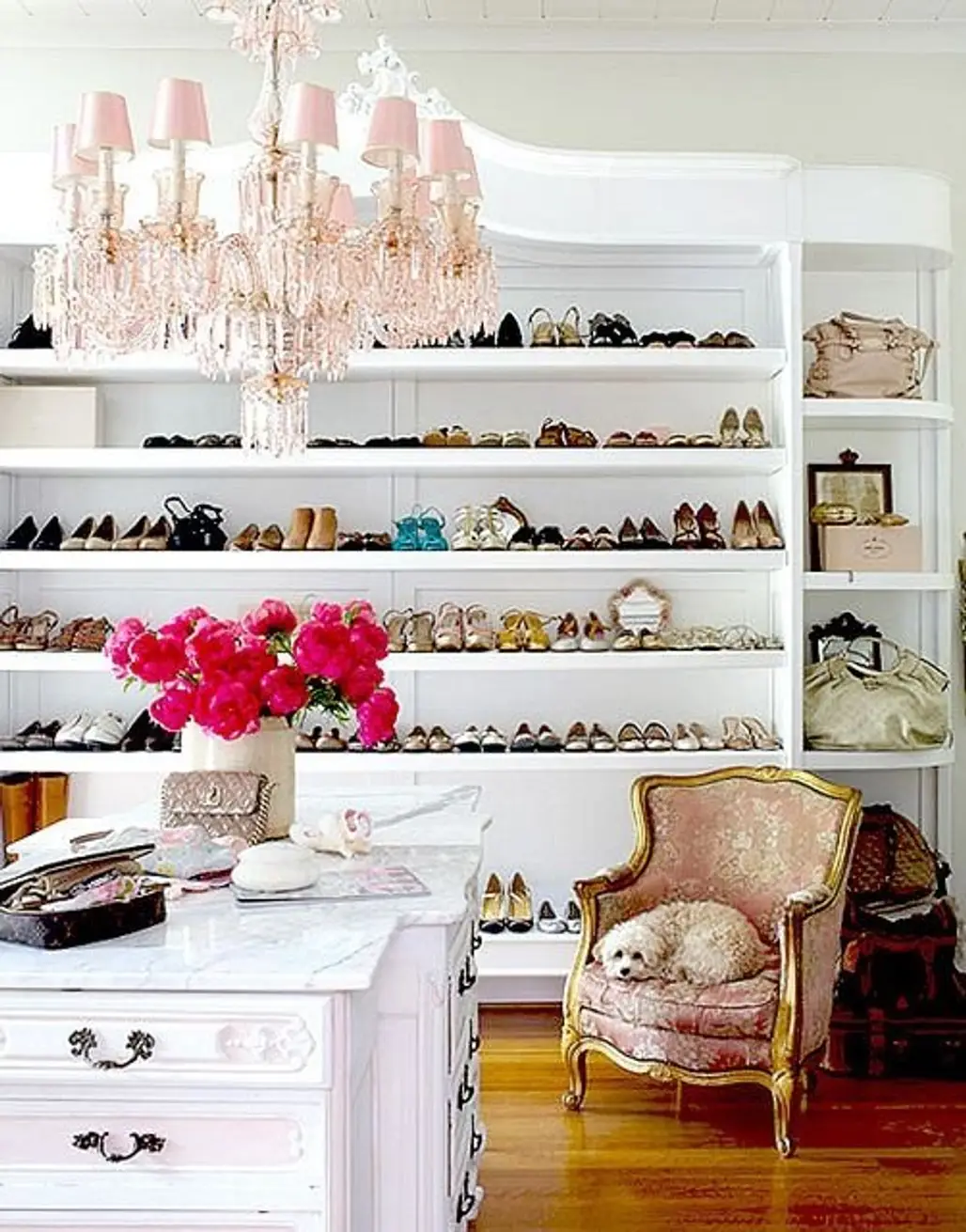 Glam and Grand Closet Space
