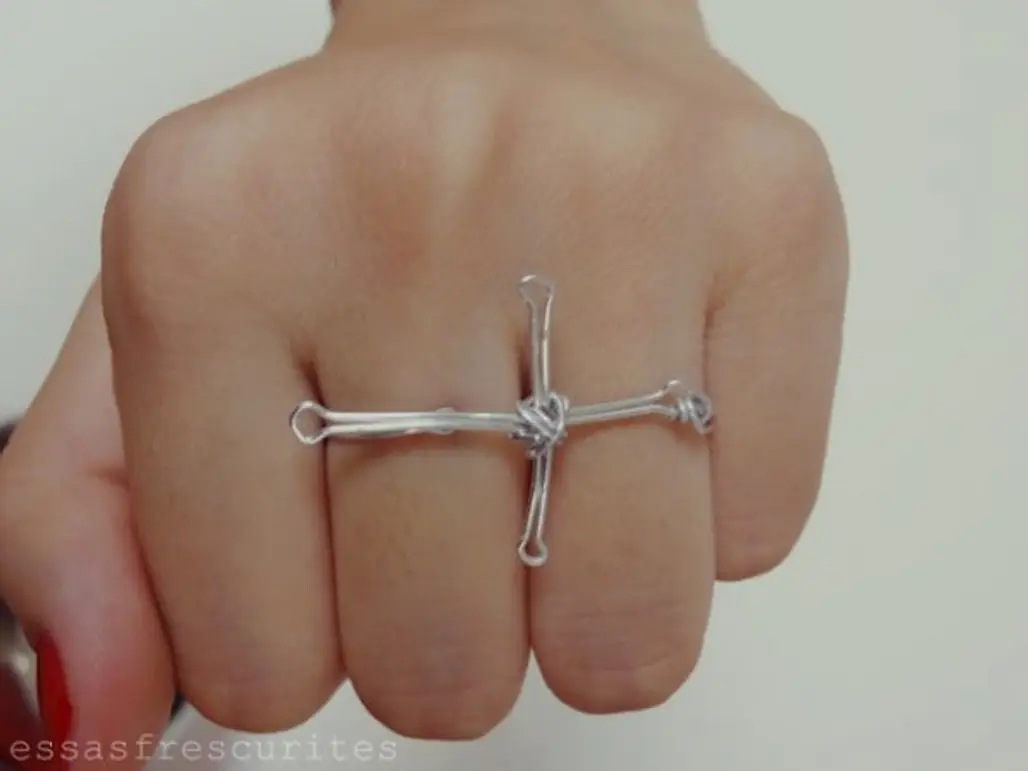 Two-Finger Crucifix