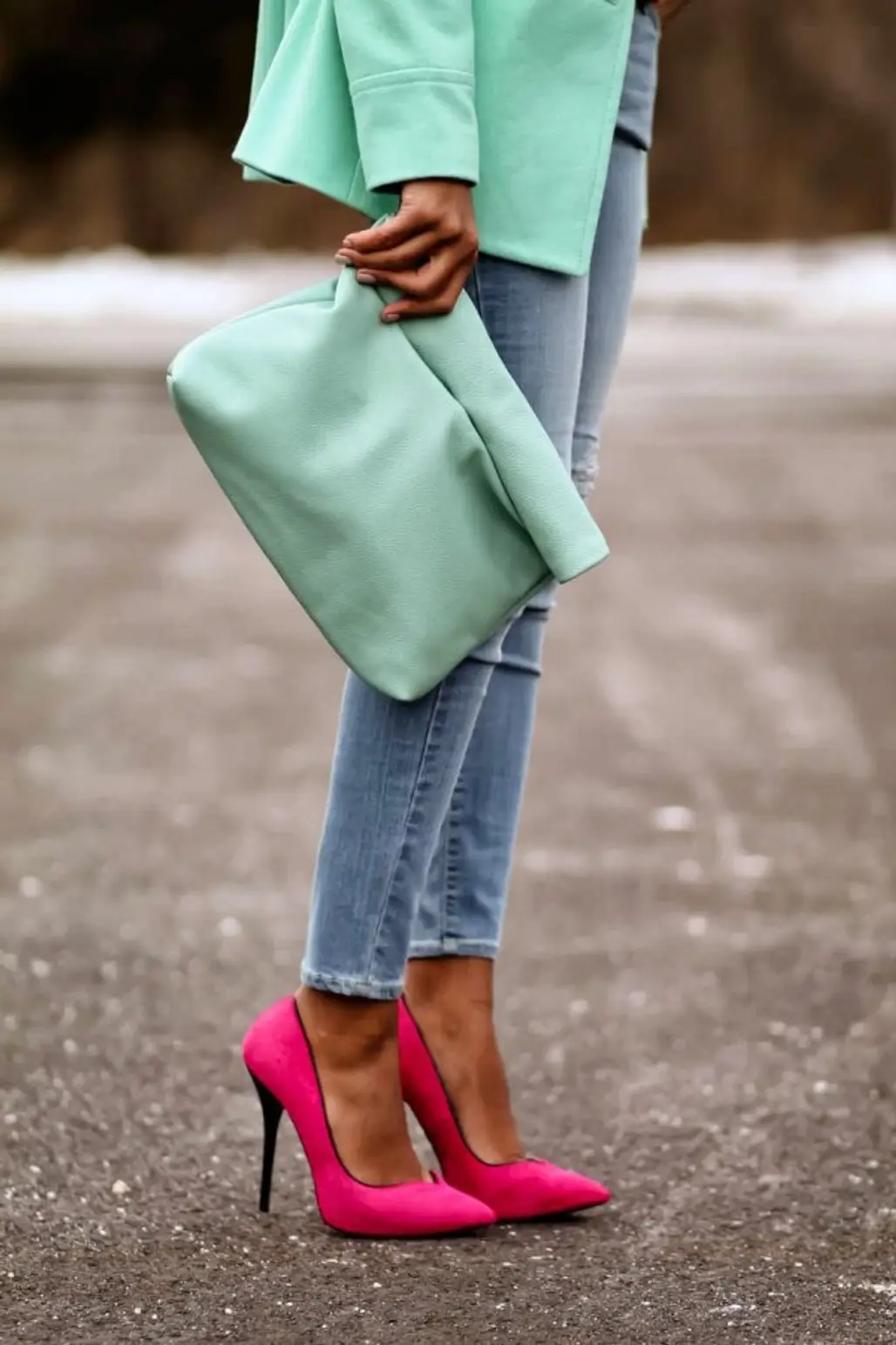 color,footwear,clothing,green,pink,