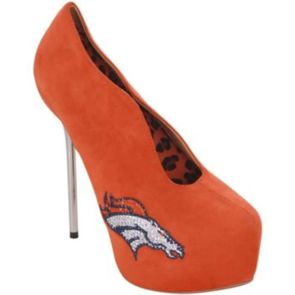 Denver Broncos High Heel Bootie
