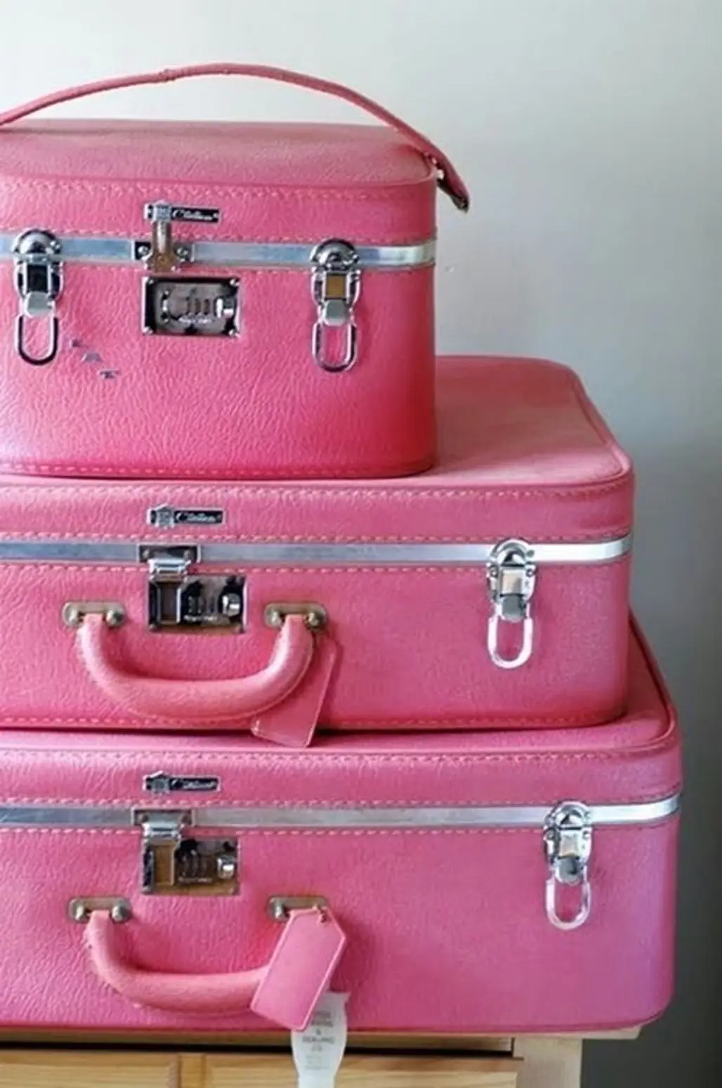 Pink Luggage