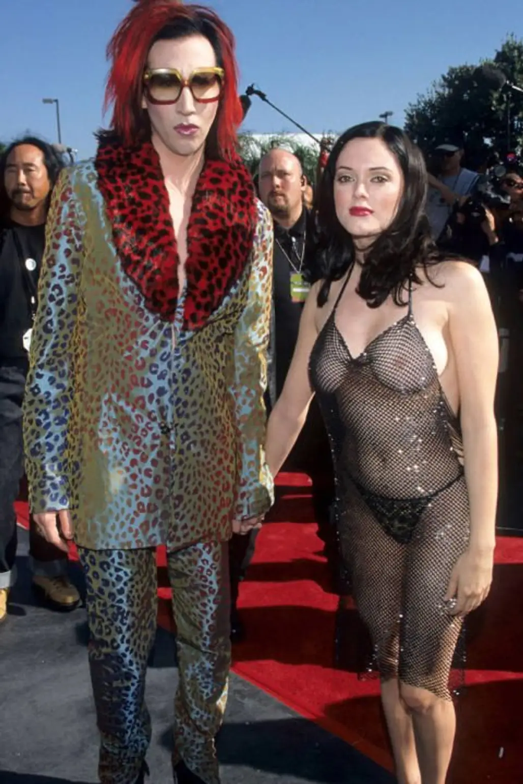 And Last but Not Least...Rose McGowan at the 1998 MTV Video Music Awards