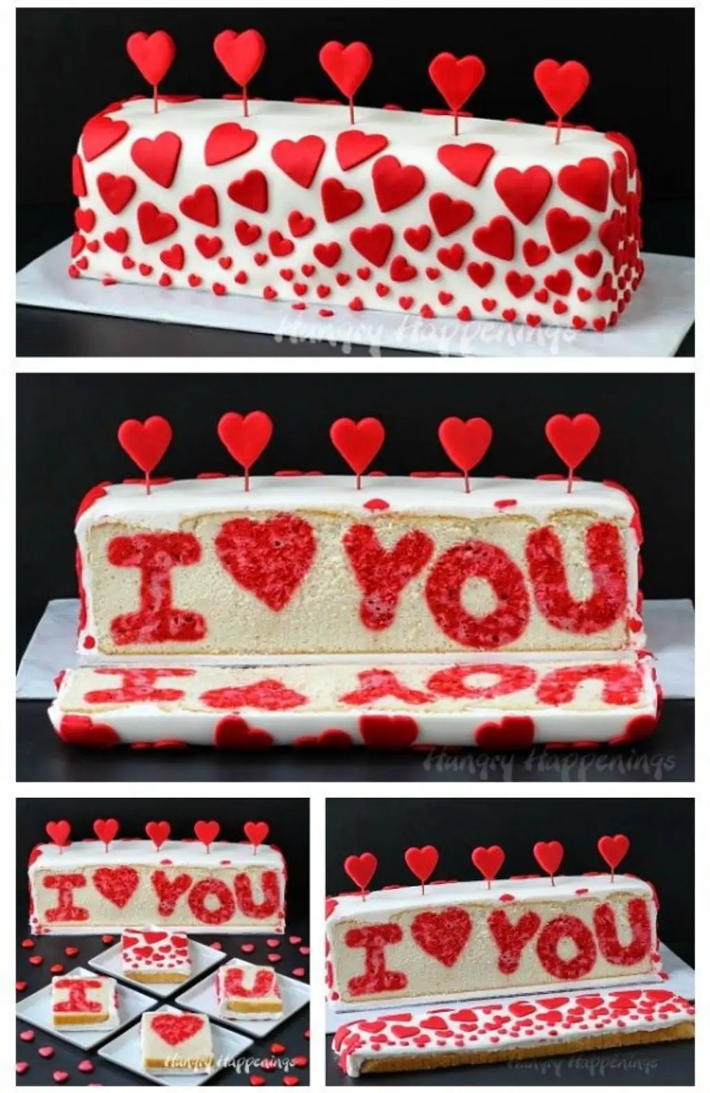 I Love You Cake