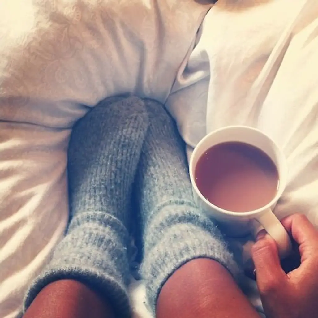 Soak Feet in Tea to Reduce Smell