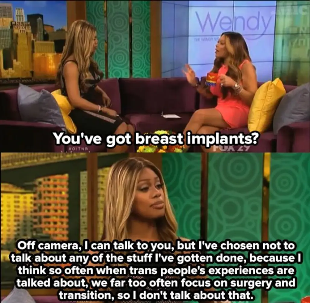 When Laverne Cox Remained Calm and Composed after This Crazy Question...