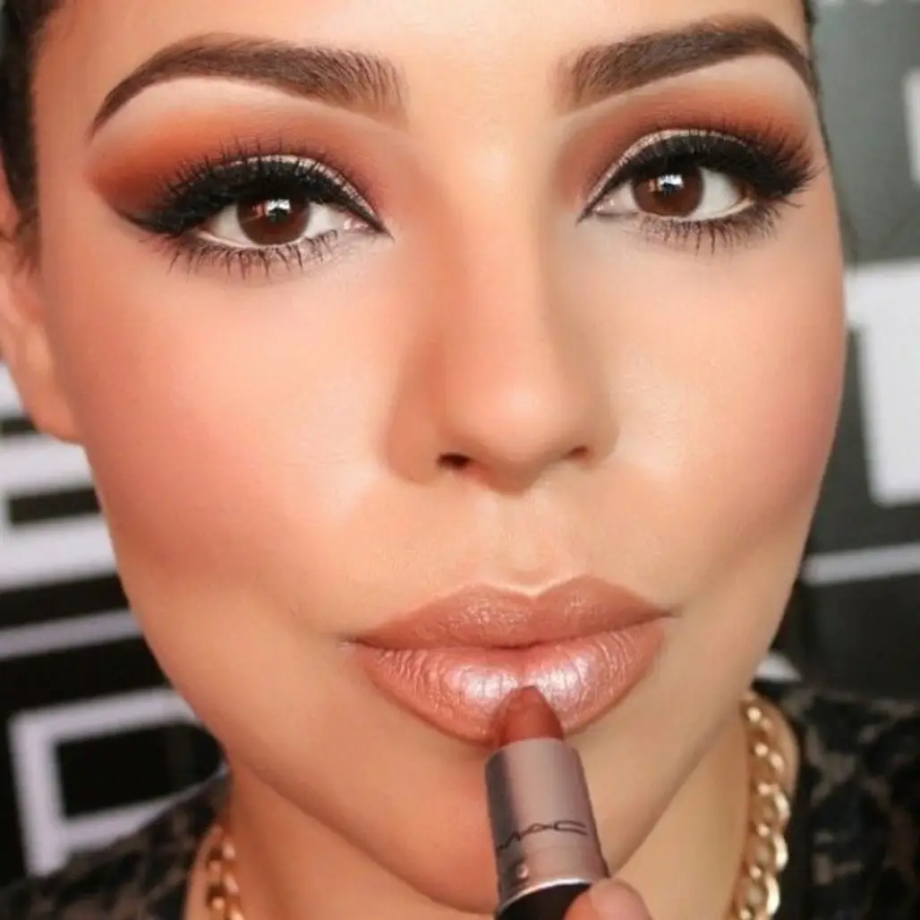 You Can Go Deep Copper when It Comes to Lipstick