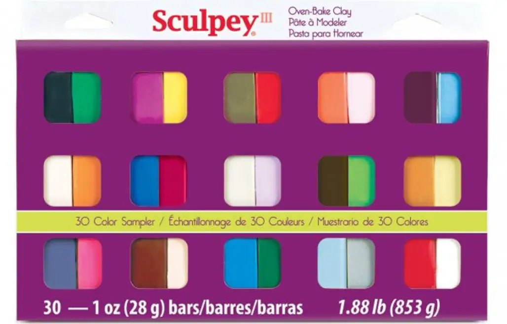 III Polymer Clay Color Sampler, Multicolor