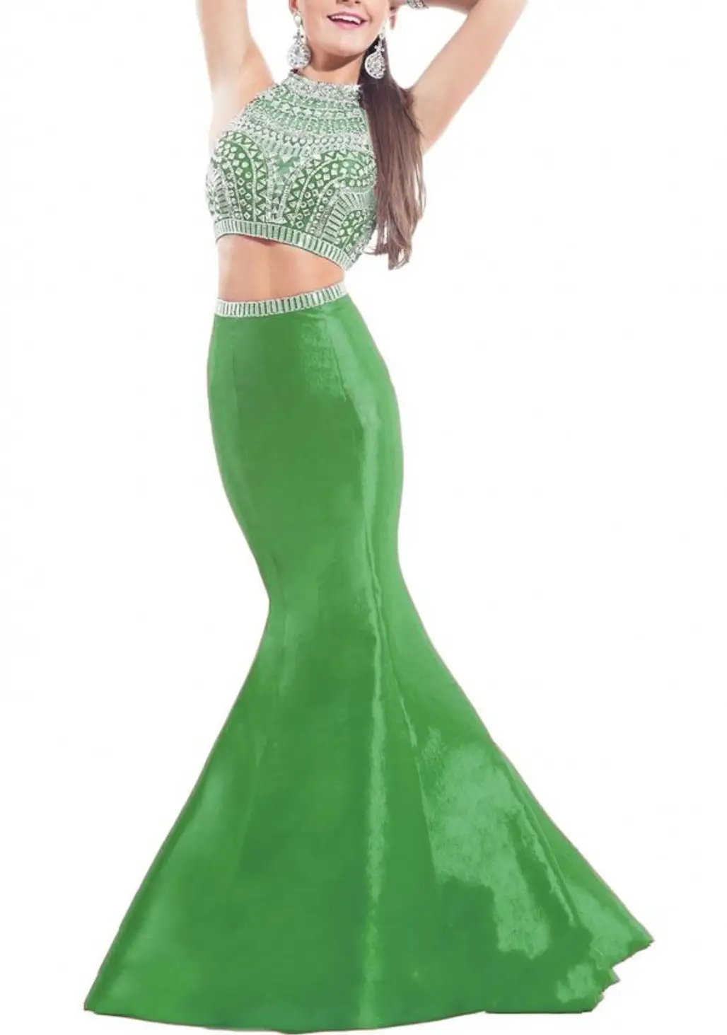 green,dress,clothing,gown,cocktail dress,