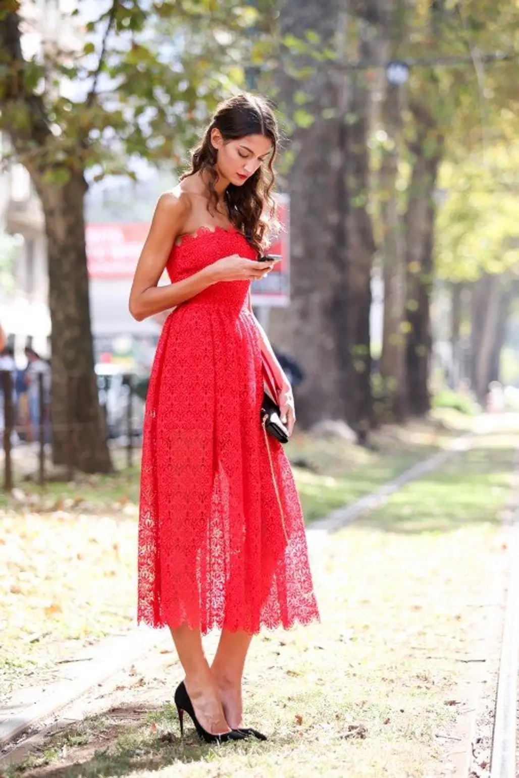 red,dress,clothing,pink,gown,