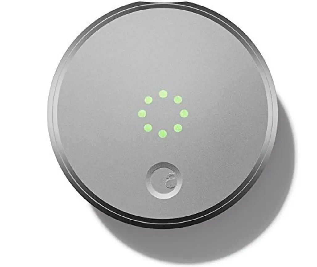 Smart Lock, Bluetooth Enabled, Silver