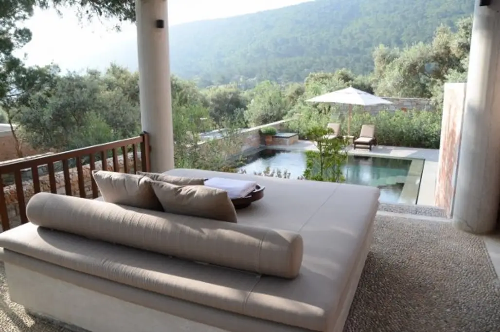 furniture, outdoor structure, room, couch, villa,