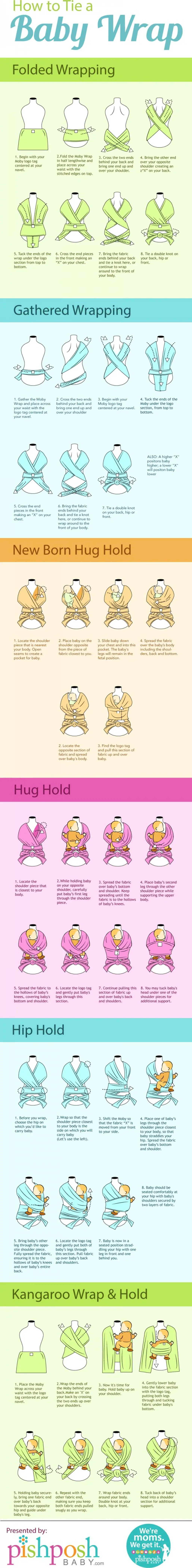 How to Tie a Baby Wrap