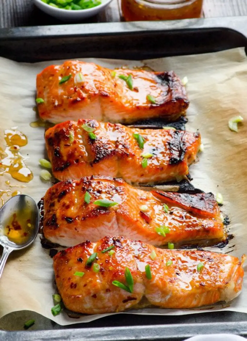 Baked Salmon Takes Only a Few Minutes to Cook While You Swap Stilettos for Sweat Pants