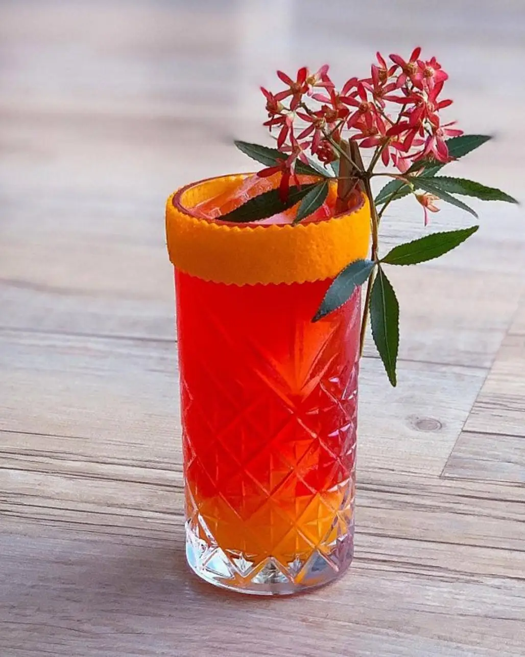 vase, orange, flowerpot, drink,