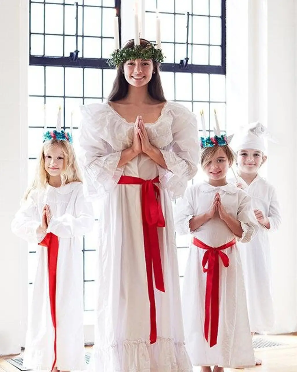 Scandinavians Look out for Santa Lucia in the Holidays