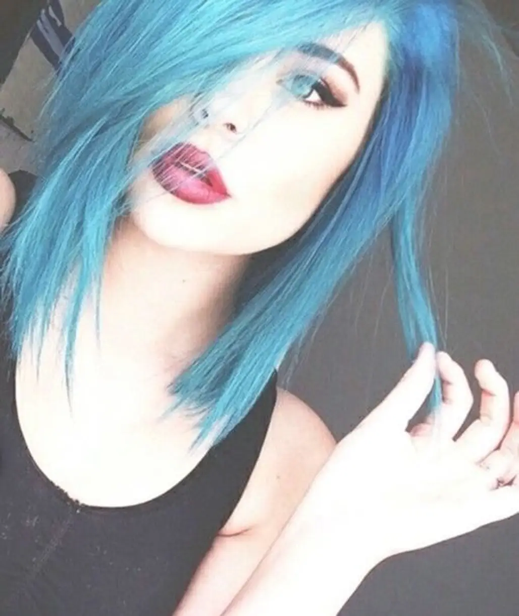 hair,human hair color,face,blue,black hair,