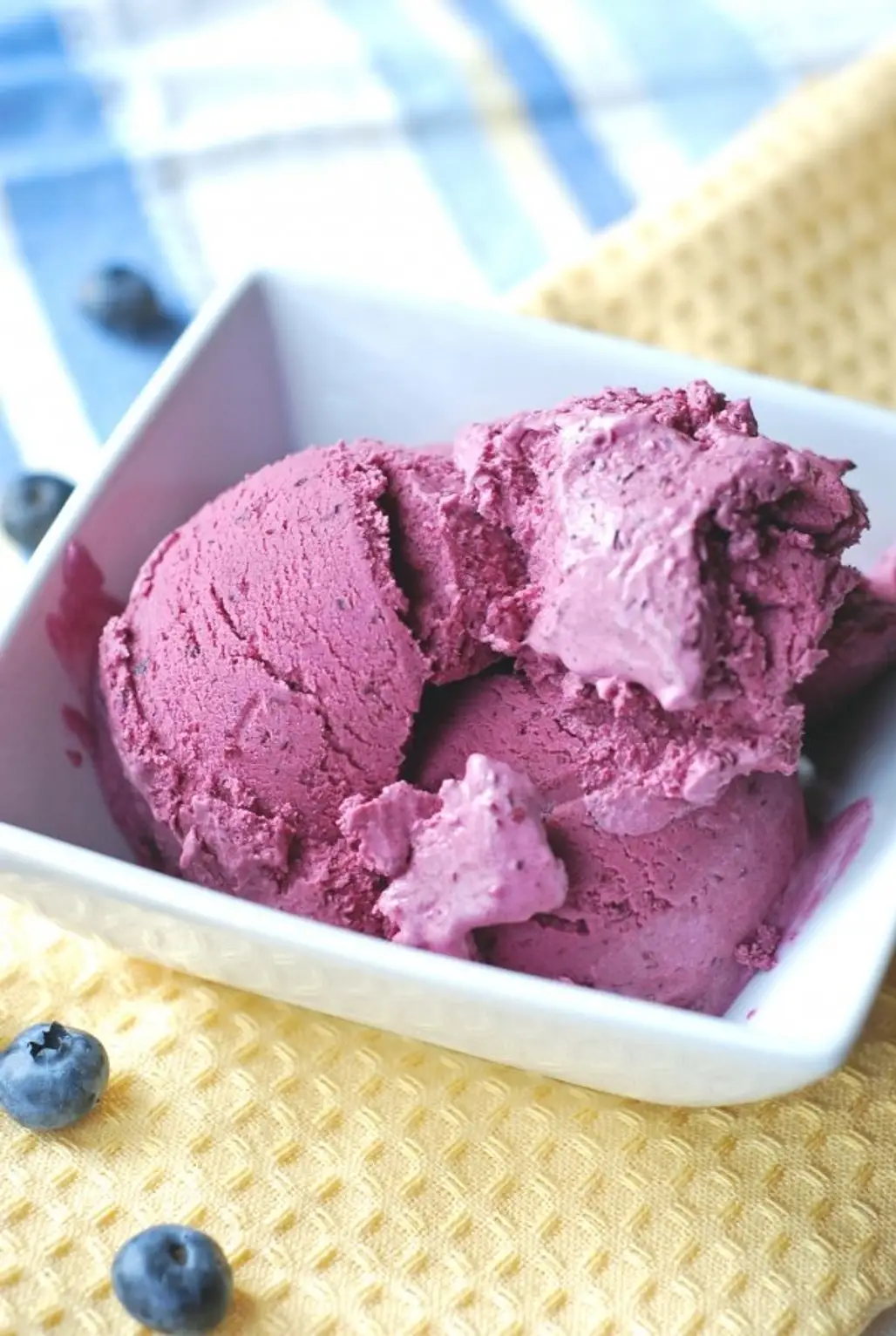 Blueberry Ice Cream